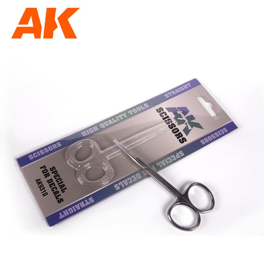 AK Interactive Scissors Straight. Special Decals and Paper (AK9310)