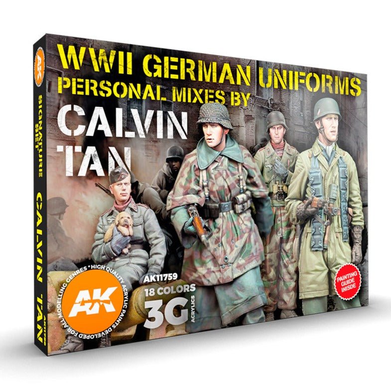 AK Interactive Signature Set - WWII German Uniforms by Calvin Tan (AK11759)