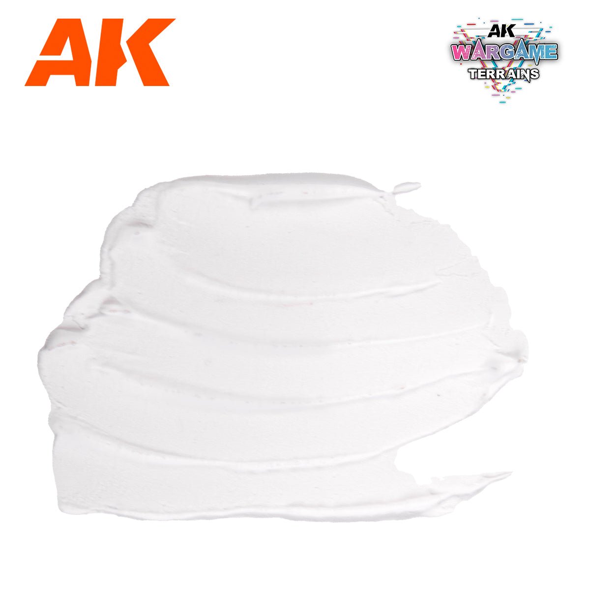 AK Interactive Snow - Wargame Terrains - 100ml (AK1227)