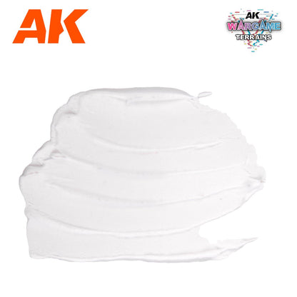 AK Interactive Snow - Wargame Terrains - 100ml (AK1227)