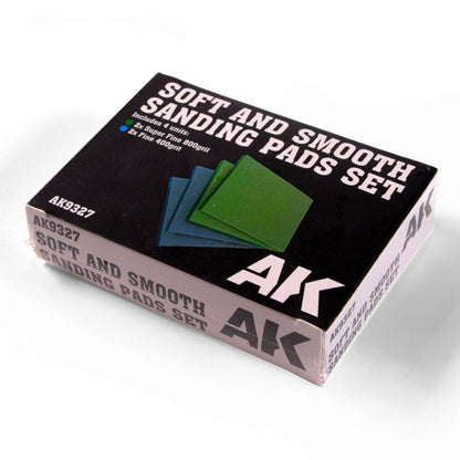 AK Interactive Soft and Smooth Sponge Sandpaper Set 4 (AK9327)