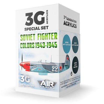 AK Interactive - Soviet Fighter Colors 1943-1945 Set (AK11742)