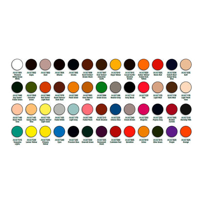 AK Interactive Special Box Full Range Abteilung 502 Oils (AKABT1000)