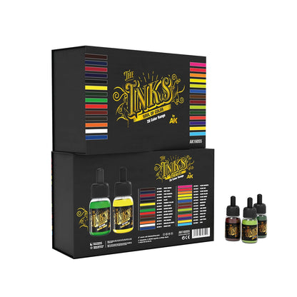 AK Interactive - Special Box Full Range of the Inks (AK16055)