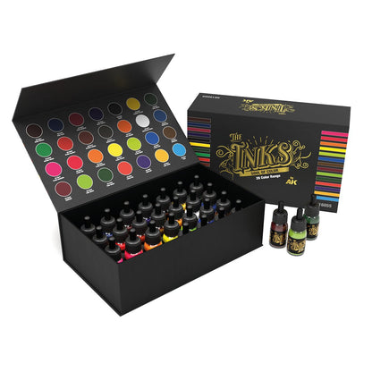 AK Interactive - Special Box Full Range of the Inks (AK16055)