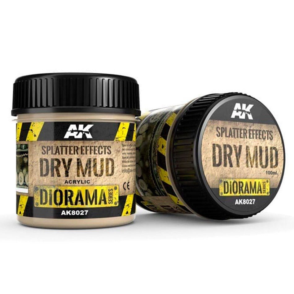 AK Interactive Splatter Effects Dry Mud 100ml (AK8027)