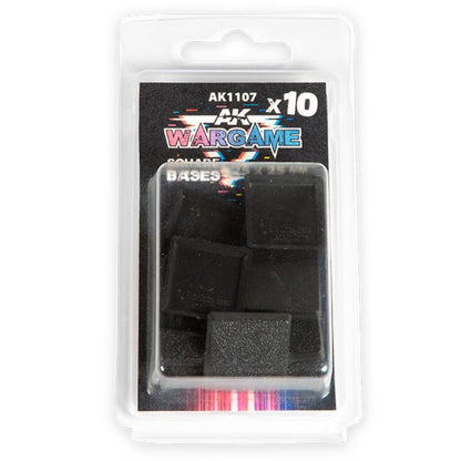AK Interactive - Square Bases 25x25mm X 10 (AK1107)