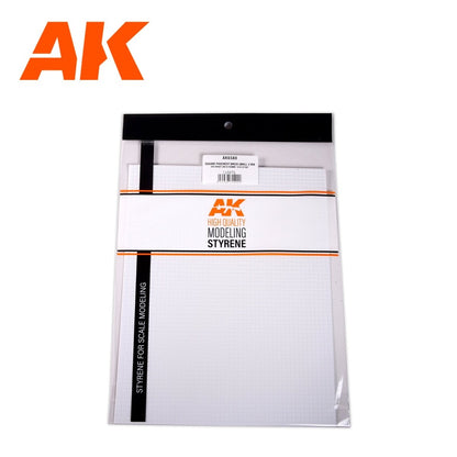 AK Interactive - Square Pavement Brick Small 4mm/156 Sheet 245x195 (AK6580)