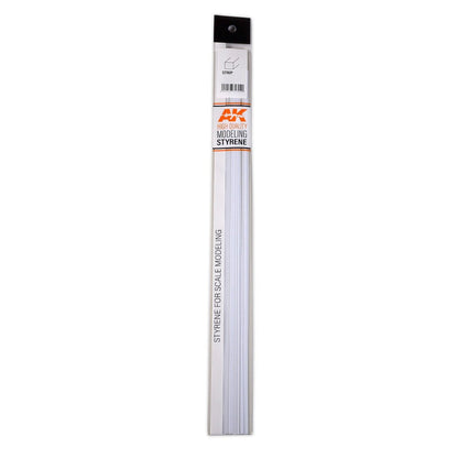 AK Interactive - Strips 0.30 X 0.50 X 350mm - Styrene Strip (AK6501)