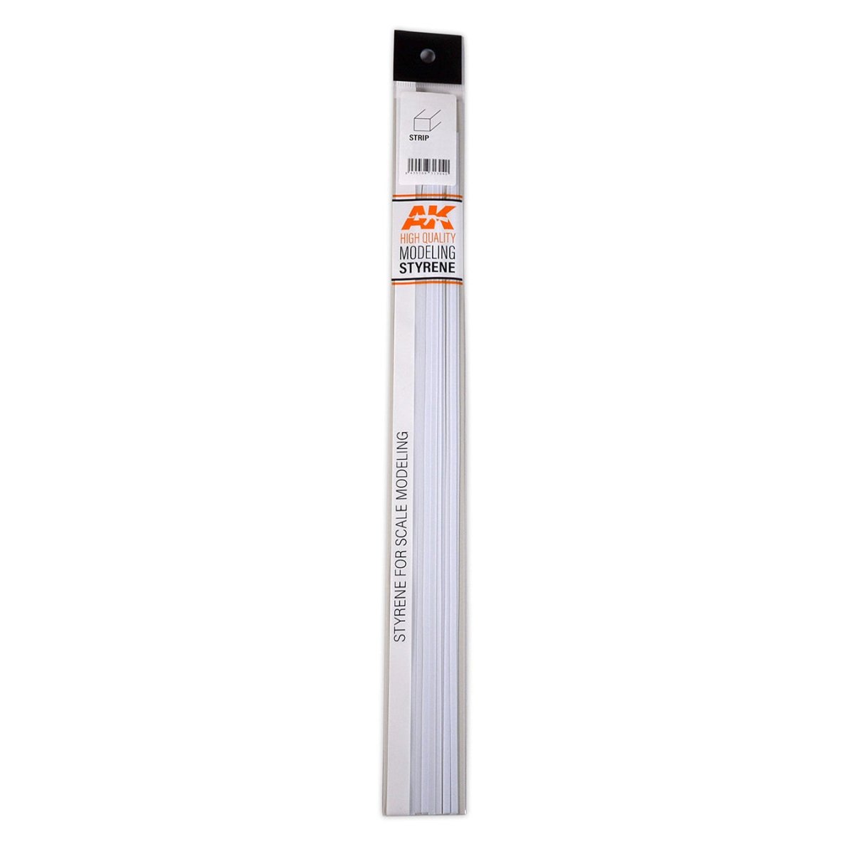 AK Interactive - Strips 0.75 X 0.75 X 350mm - Styrene Strip (AK6514)