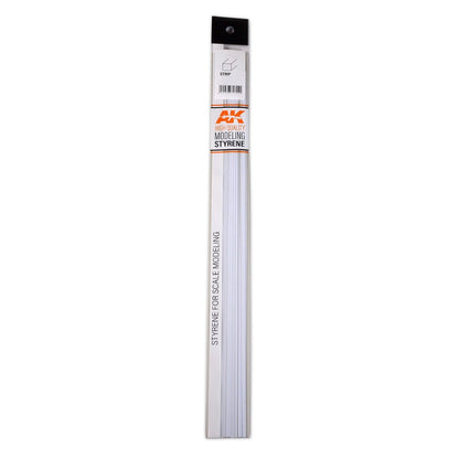 AK Interactive - Strips 0.75 X 0.75 X 350mm - Styrene Strip (AK6514)