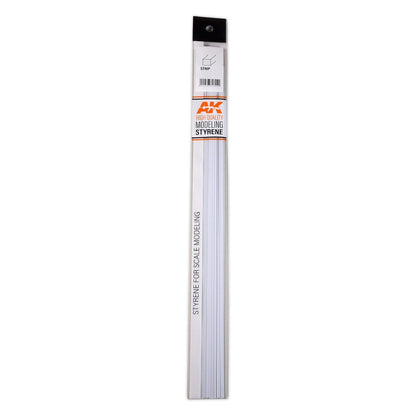 AK Interactive - Strips 0.75 X 3.00 X 350mm - Styrene Strip (AK6516)
