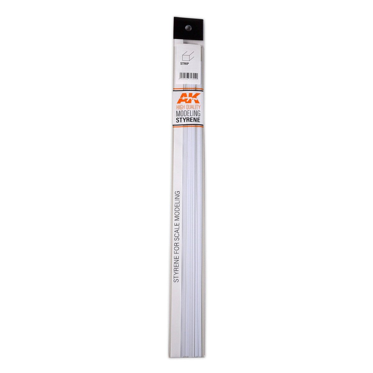 AK Interactive - Strips 1.00 X 1.00 X 350mm - Styrene Strip (AK6519)