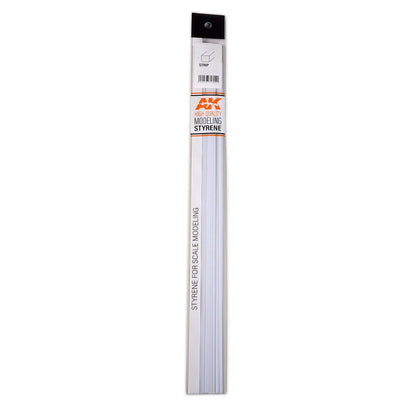 AK Interactive - Strips 1.50 X 2.00 X 350mm - Styrene Strip (AK6525)