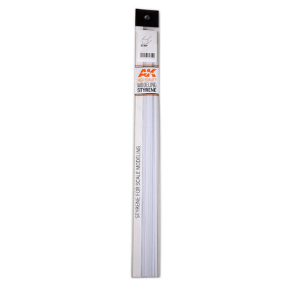 AK Interactive - Strips 3.00 X 3.00 X 350mm - Styrene Strip (AK6533)