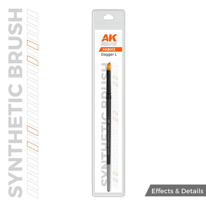 AK Interactive Synthetic Brush - Dagger L (AKB012)