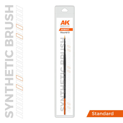 AK Interactive SYNTHETIC BRUSH - ROUND 0 (AKB007)