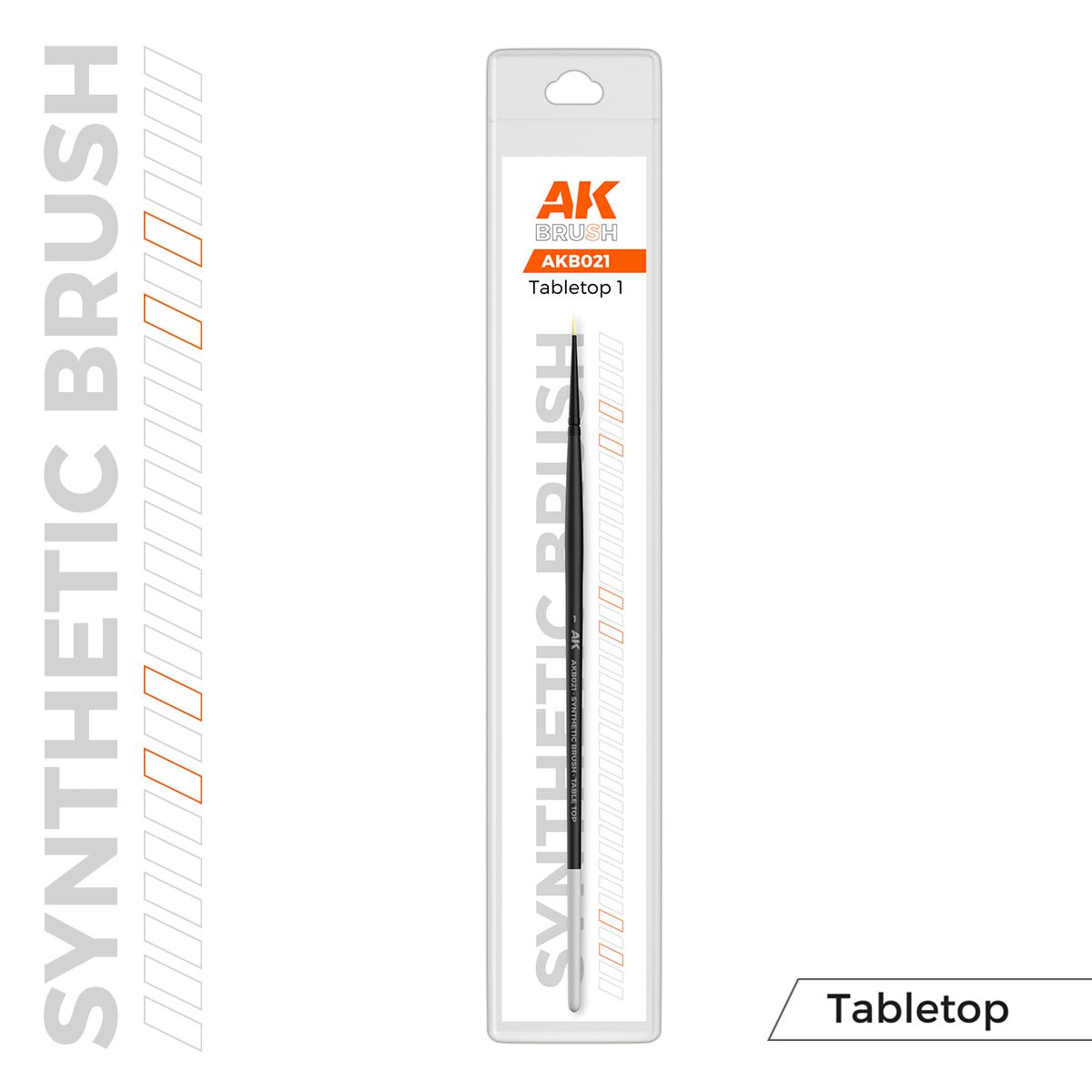AK Interactive SYNTHETIC TABLETOP BRUSH - 1 (AKB021)