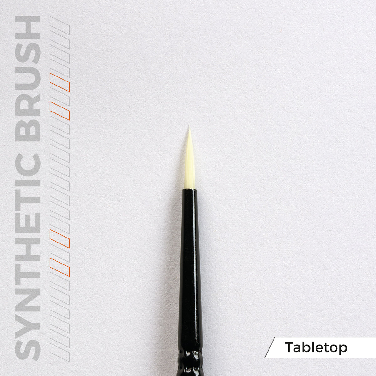 AK Interactive Tabletop Synthetic Brushes Set (3 Brushes) (AKB102)