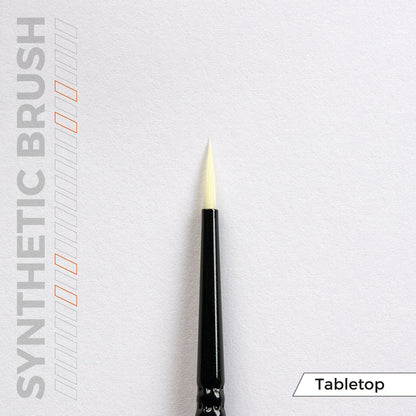 AK Interactive Tabletop Synthetic Brushes Set (3 Brushes) (AKB102)