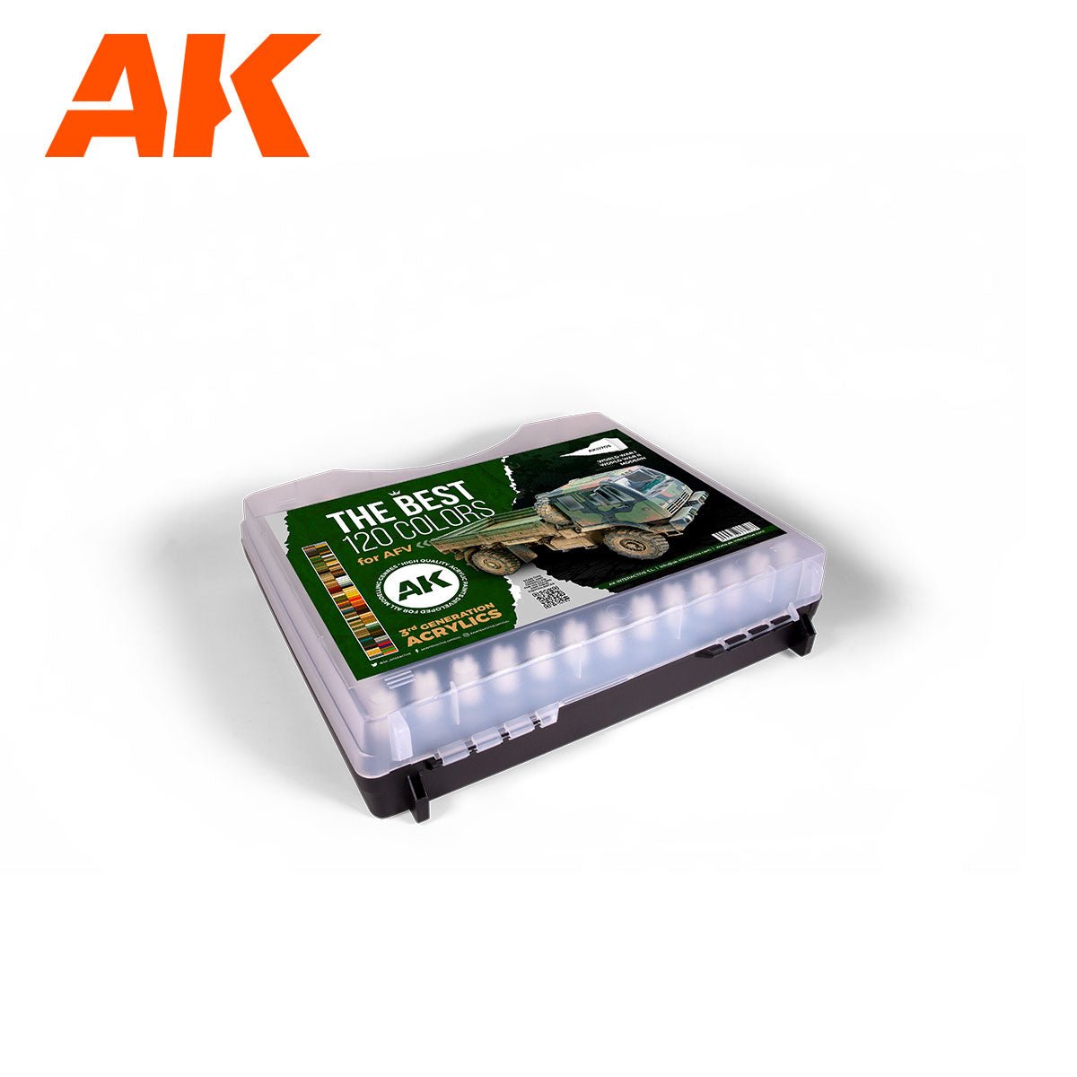 AK Interactive: the Best 120 Colors for AFV (AK11705)
