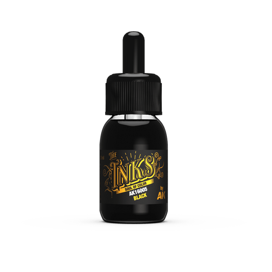 AK Interactive - the Inks - Black (AK16005)