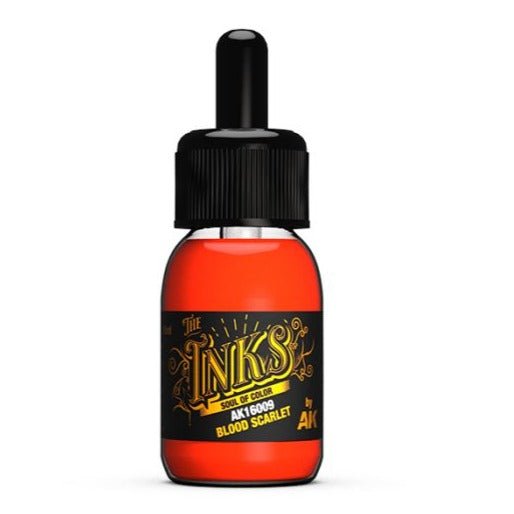 AK Interactive - the Inks - Blood Scarlet (AK16009)