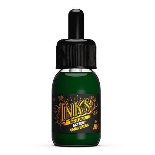 AK Interactive - the Inks - Camo Green (AK16007)