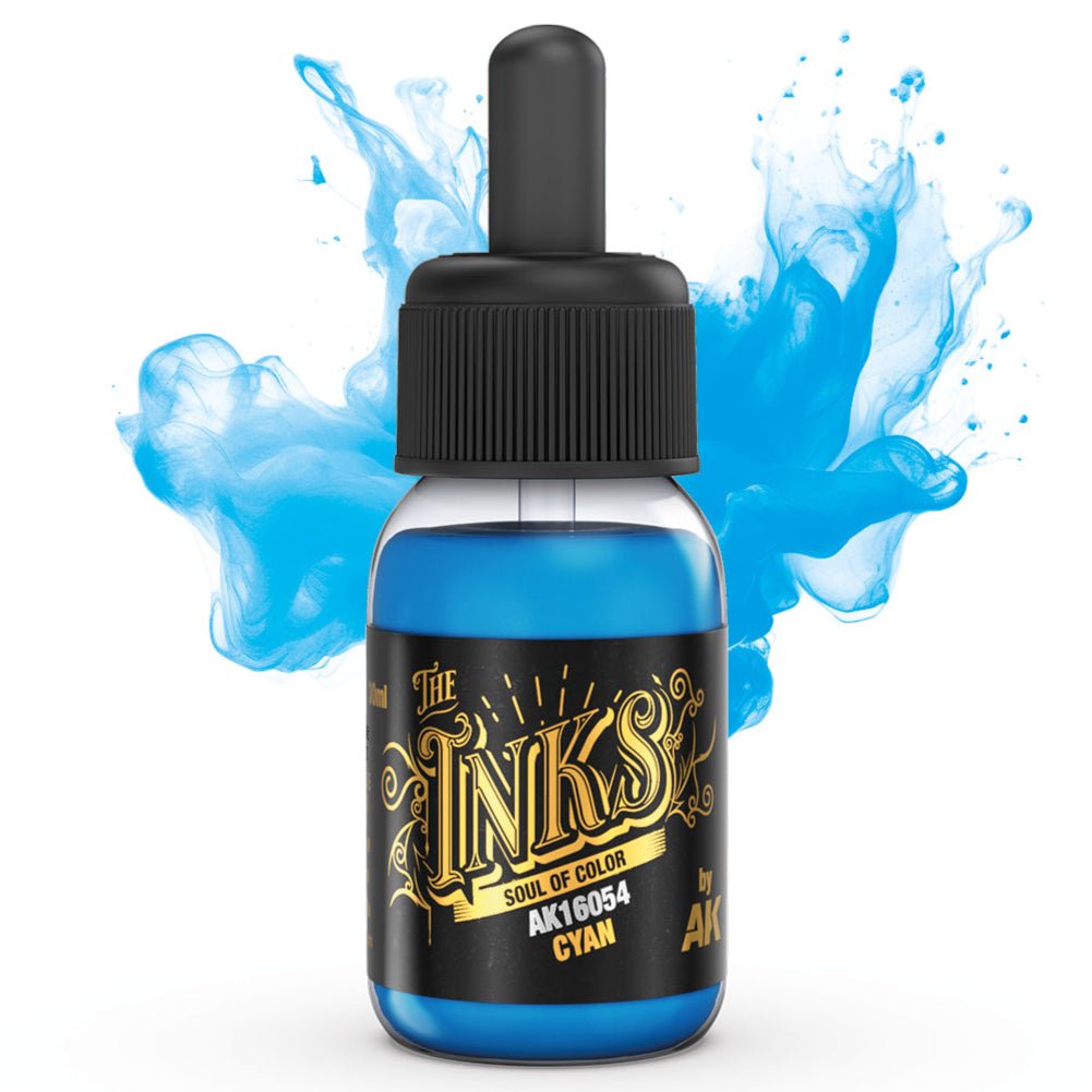 AK Interactive the Inks - Cyan (AK16054)