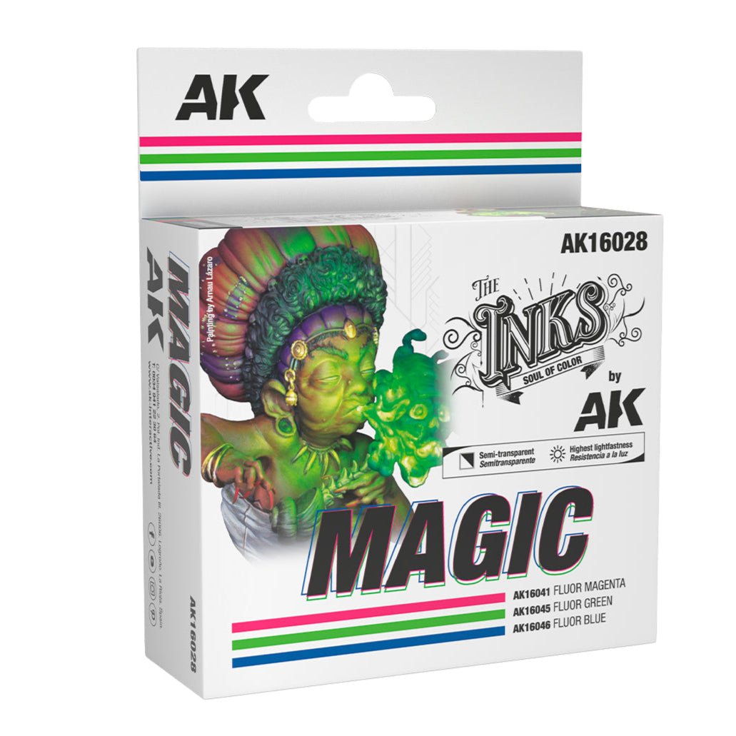 AK Interactive the Inks - Magic Colours Set (AK16028)