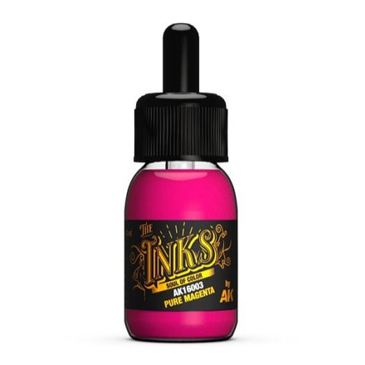 AK Interactive - the Inks - Pure Magenta (AK16003)