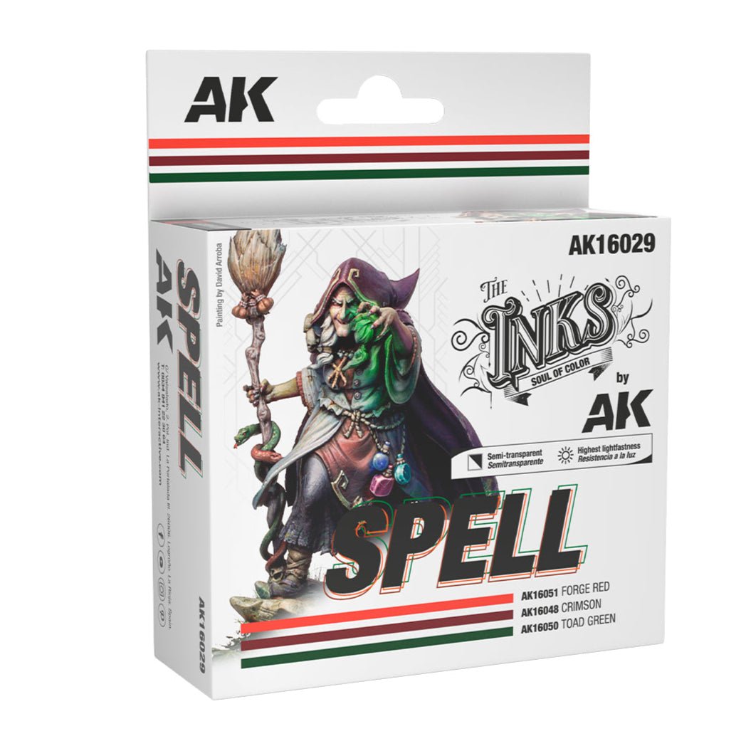 AK Interactive the Inks - Spell Colours Set (AK16029)