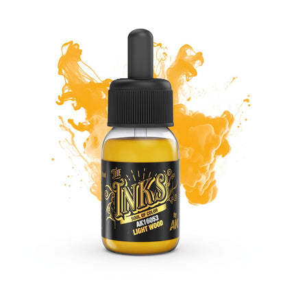 AK Interactive the Inks - Timber Colours Set (AK16031)