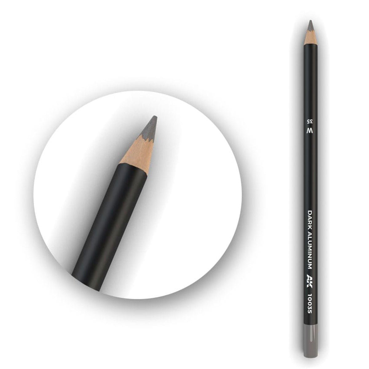 AK Interactive Watercolor Pencil Dark Aluminum (AK10035)