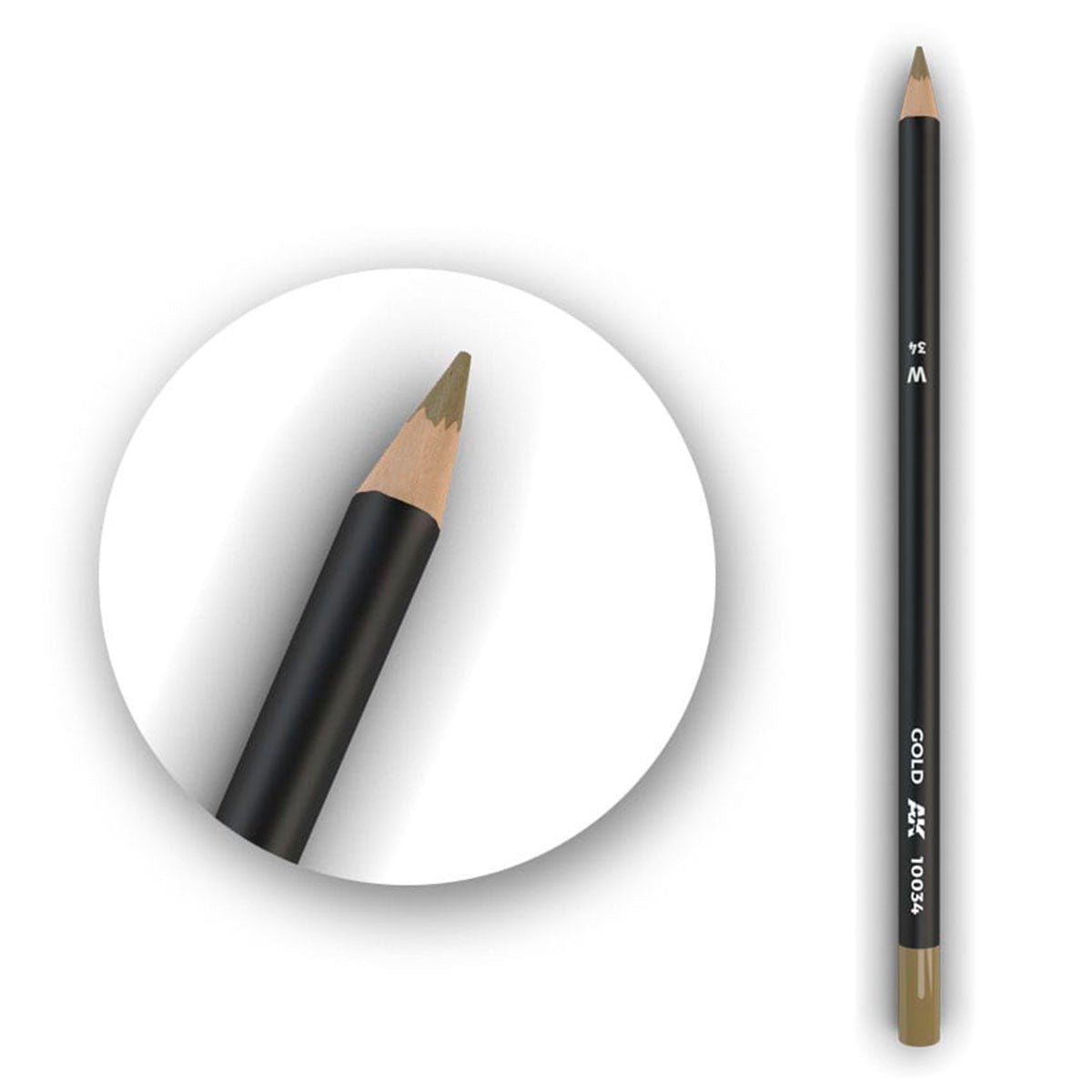 AK Interactive Watercolor Pencil Gold (AK10034)