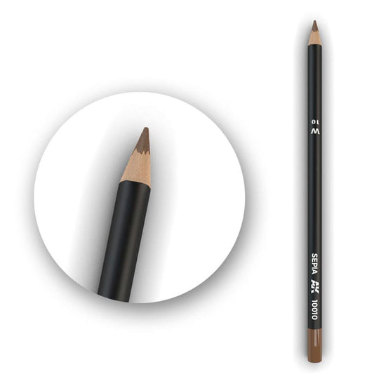 AK Interactive Watercolor Pencil Sepia (AK10010)