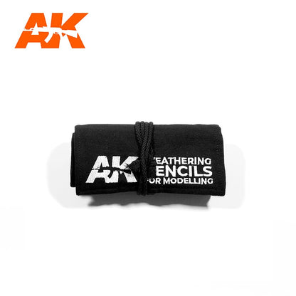 AK Interactive Weathering Pencils Full Range Case (AK10048)