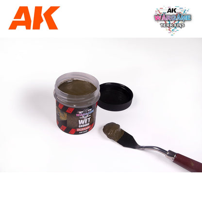 AK Interactive Wet Ground - Wargame Terrains - 100ml (AK1230)