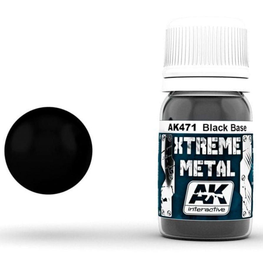AK Interactive XTREME METAL Black Base (AK471)