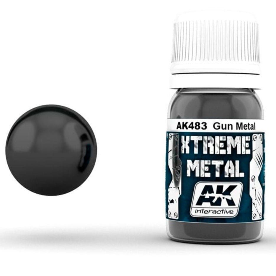 AK Interactive XTREME METAL Gun Metal (AK483)