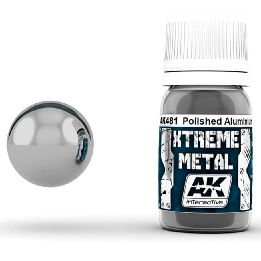 AK Interactive XTREME METAL Polished Aluminium (AK481)
