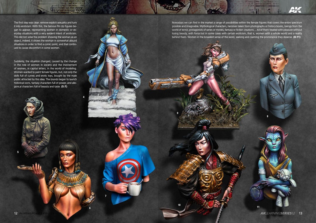 AK Learning 12 Painting Female Figures (AK520)