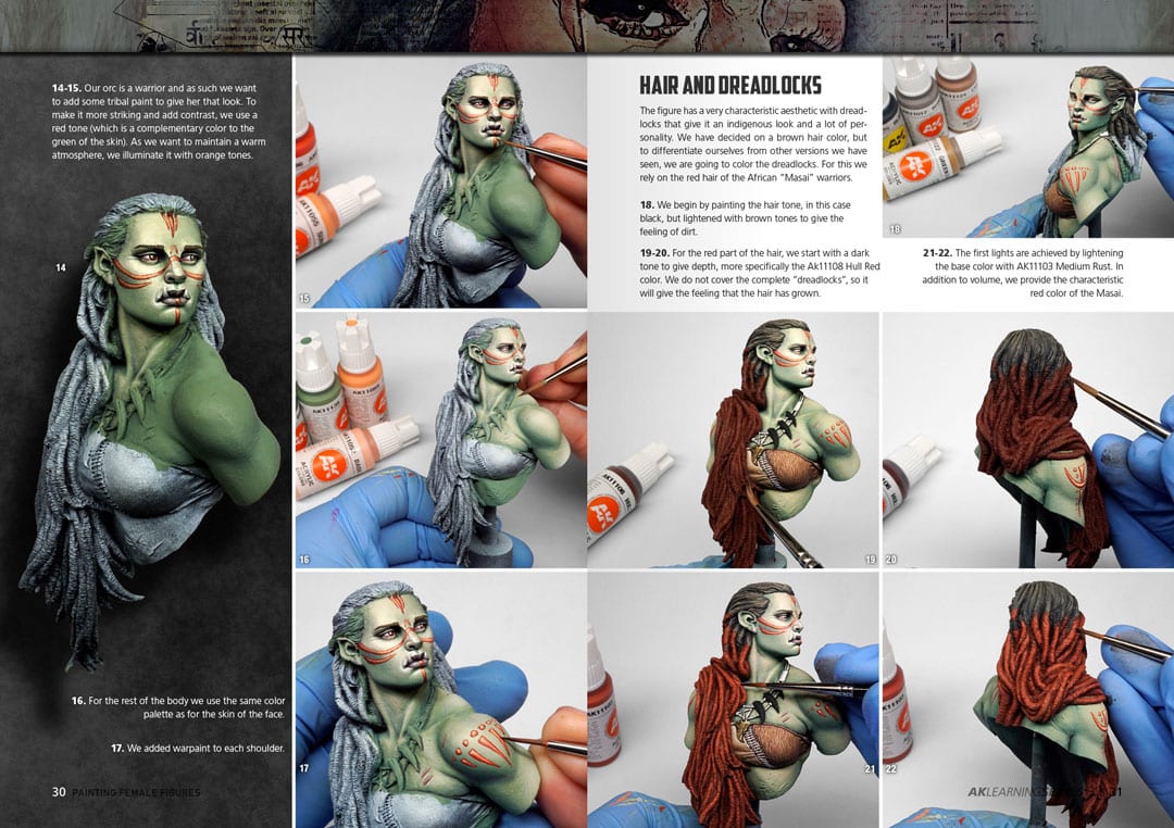 AK Learning 12 Painting Female Figures (AK520)