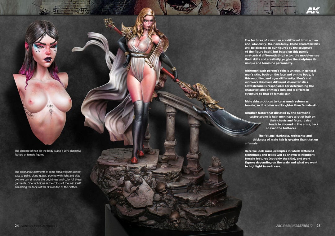 AK Learning 12 Painting Female Figures (AK520)