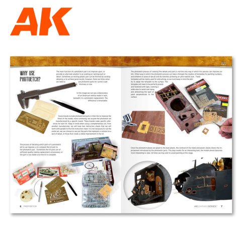 AK Learning 7 Photoetched Parts (English) (AK244)