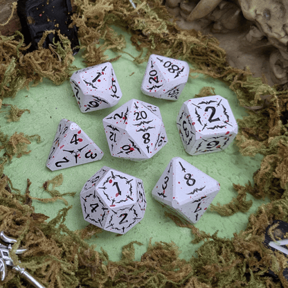 Scarlet Revenant | Metal Arcana Dice Set