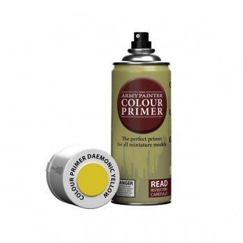 Army Painter Colour Primer - Daemonic Yellow (400ml)