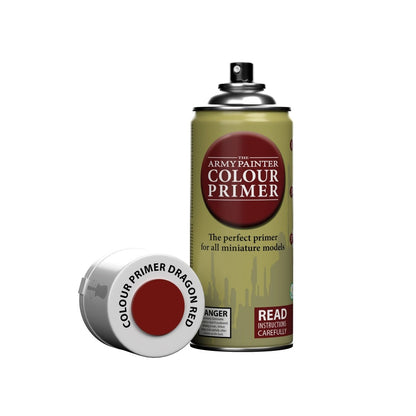 Army Painter Colour Primer - Dragon Red (400ml)