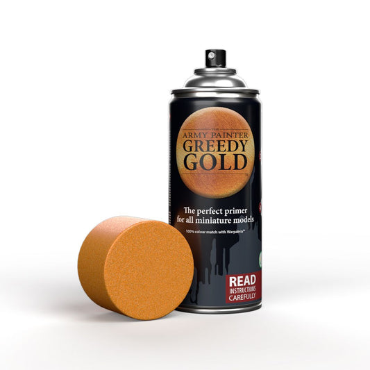 Army Painter Colour Primer - Greedy Gold (400ml)