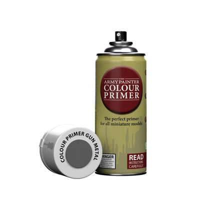 Army Painter Colour Primer - Gun Metal (400ml)